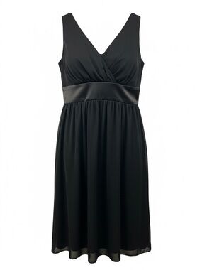 NWT Ricki's Black V-Neck Sleeveless Midi Dress Size XL